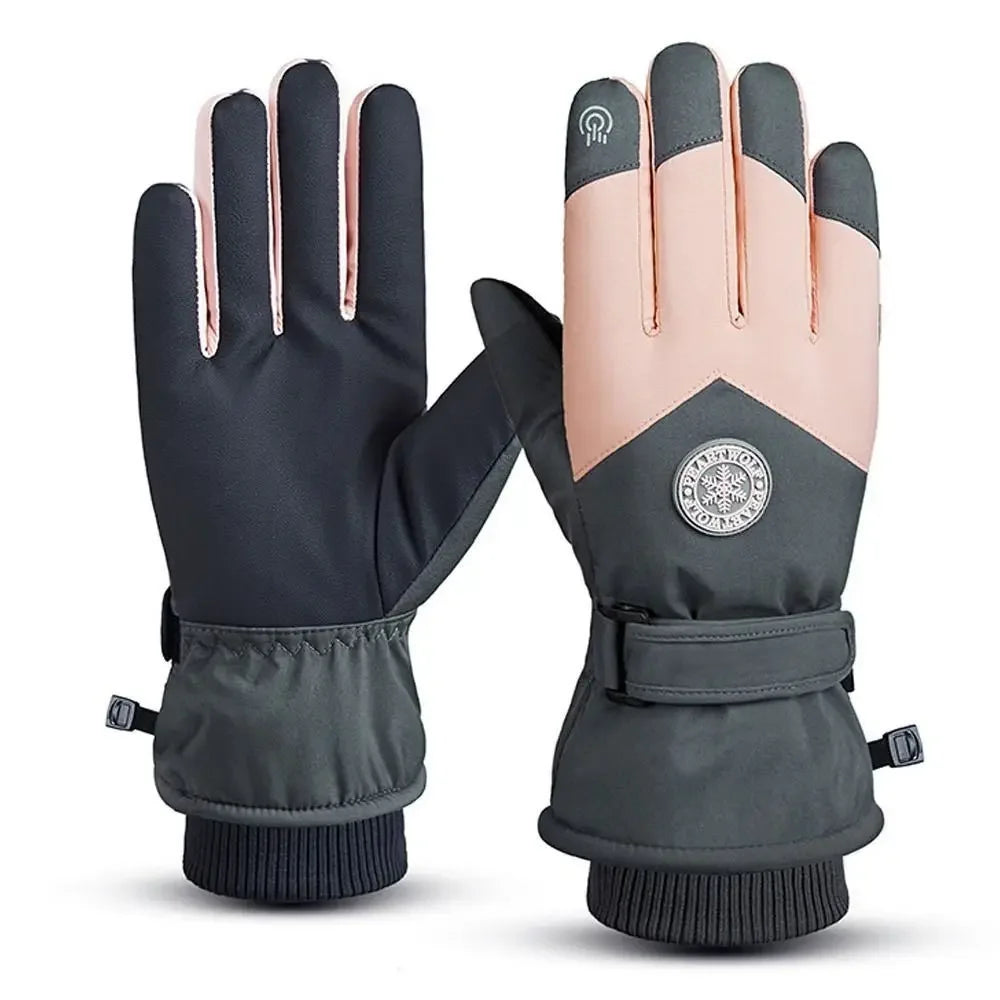 Waterproof Fleece-Lined Winter Sports Gloves