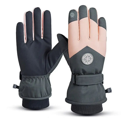 Waterproof Fleece-Lined Winter Sports Gloves