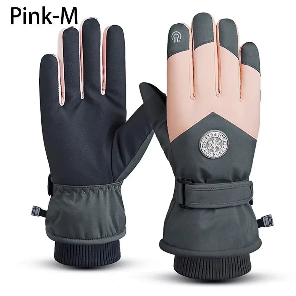 Waterproof Fleece-Lined Winter Sports Gloves