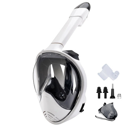 180° Panoramic Full-Face Snorkel Mask