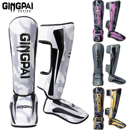 GINGPAI Camo Martial Arts Shin Guards