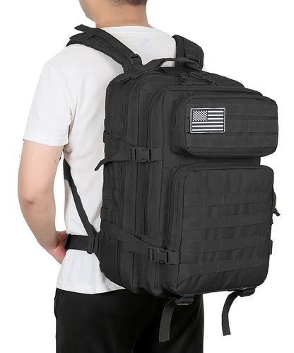 45L Tactical MOLLE Backpack for Hiking & Trekking