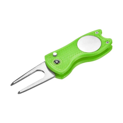 3-in-1 Switchblade Golf Divot Tool