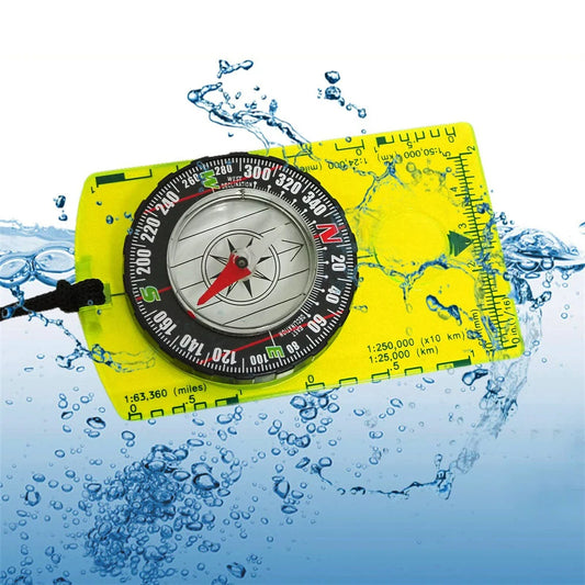Professional Orienteering & Hiking Map Compass