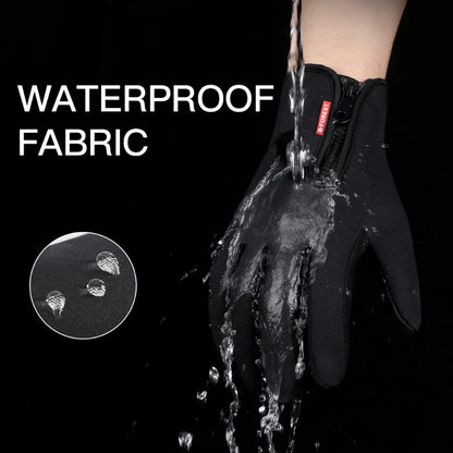 Waterproof Touchscreen Thermal Gloves for Outdoor Sports