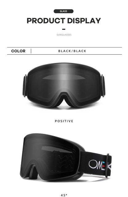 OMEKOL Classic Ski & Snowboard Goggles