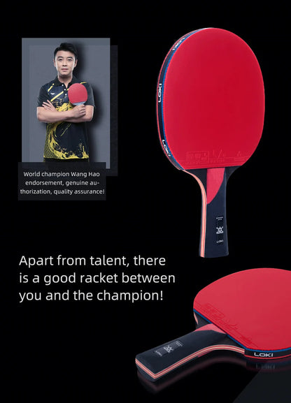 LOKI PRO Carbon Table Tennis Racket