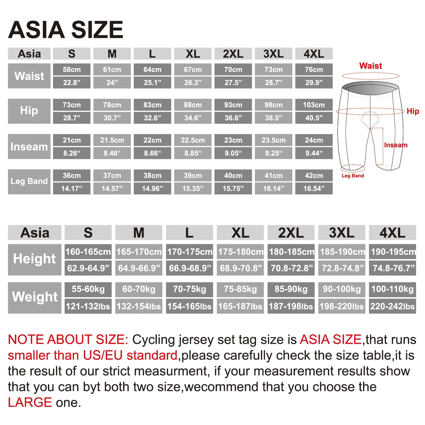 X-TIGER Pro Competition Padded Cycling Shorts