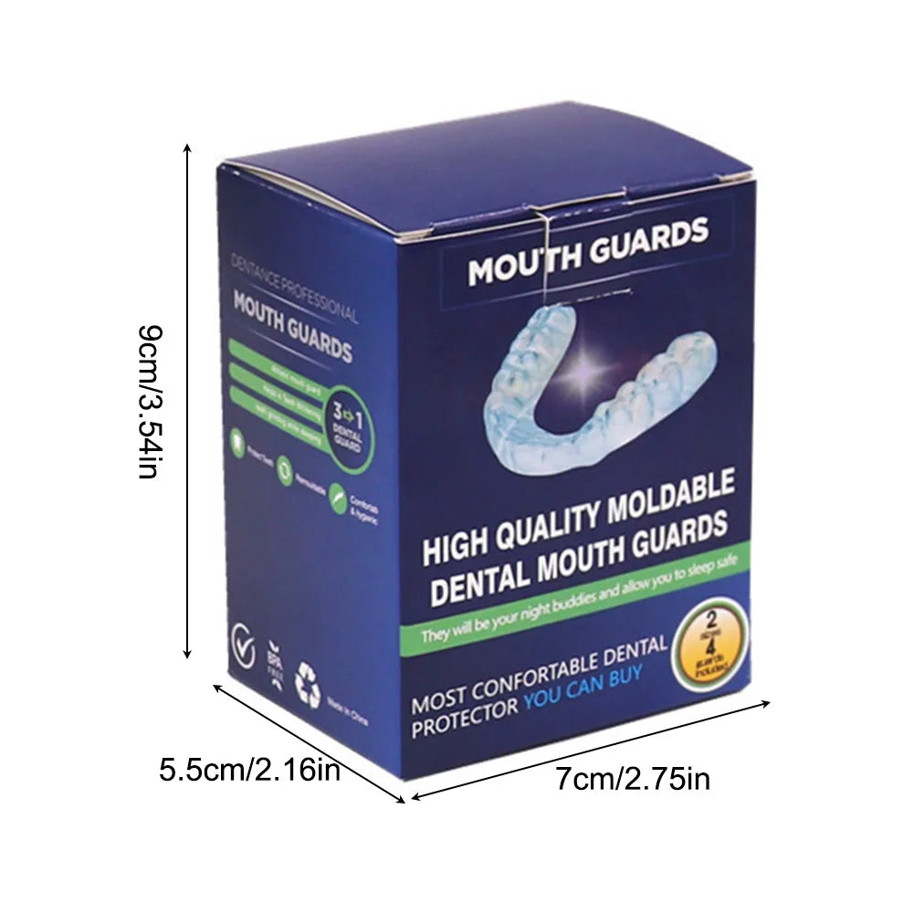 Custom-Fit Sport & Night Mouthguard (4-Pack)
