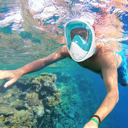 180° Panoramic Full-Face Snorkel Mask