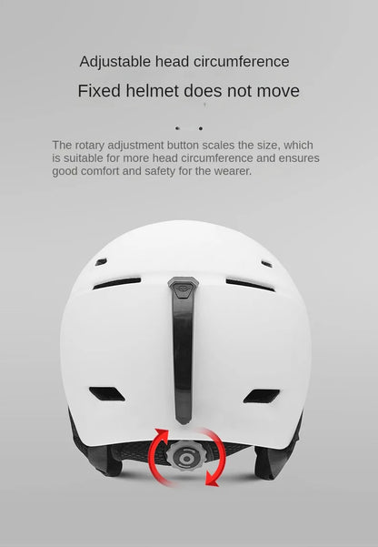 MOON Professional Ski & Snowboard Helmet (with Optional Visor)