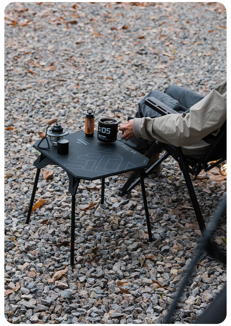 ShineTrip Ultra-light 2-in-1 Convertible Camping Table