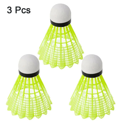 Durable Nylon Badminton Shuttlecocks (3 or 6 Pack)