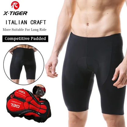X-TIGER Pro Competition Padded Cycling Shorts