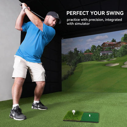 Dual-Turf Golf Hitting Mat