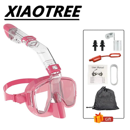 3-in-1 Convertible Snorkel & Dive Mask