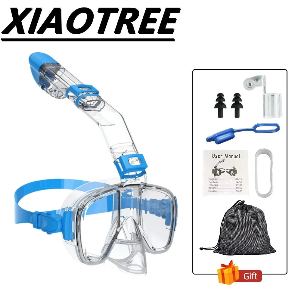 3-in-1 Convertible Snorkel & Dive Mask