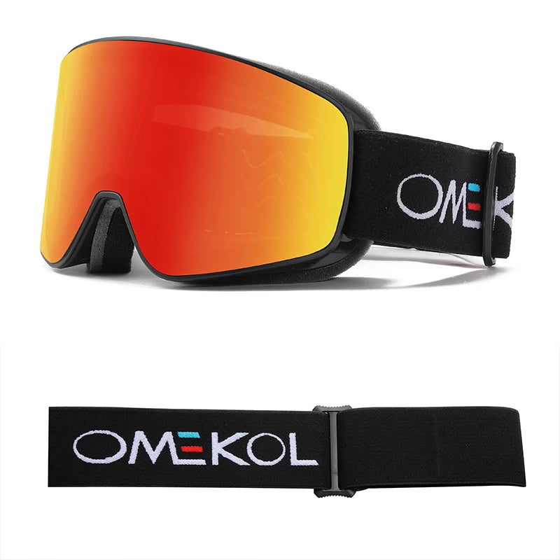 OMEKOL Classic Ski & Snowboard Goggles