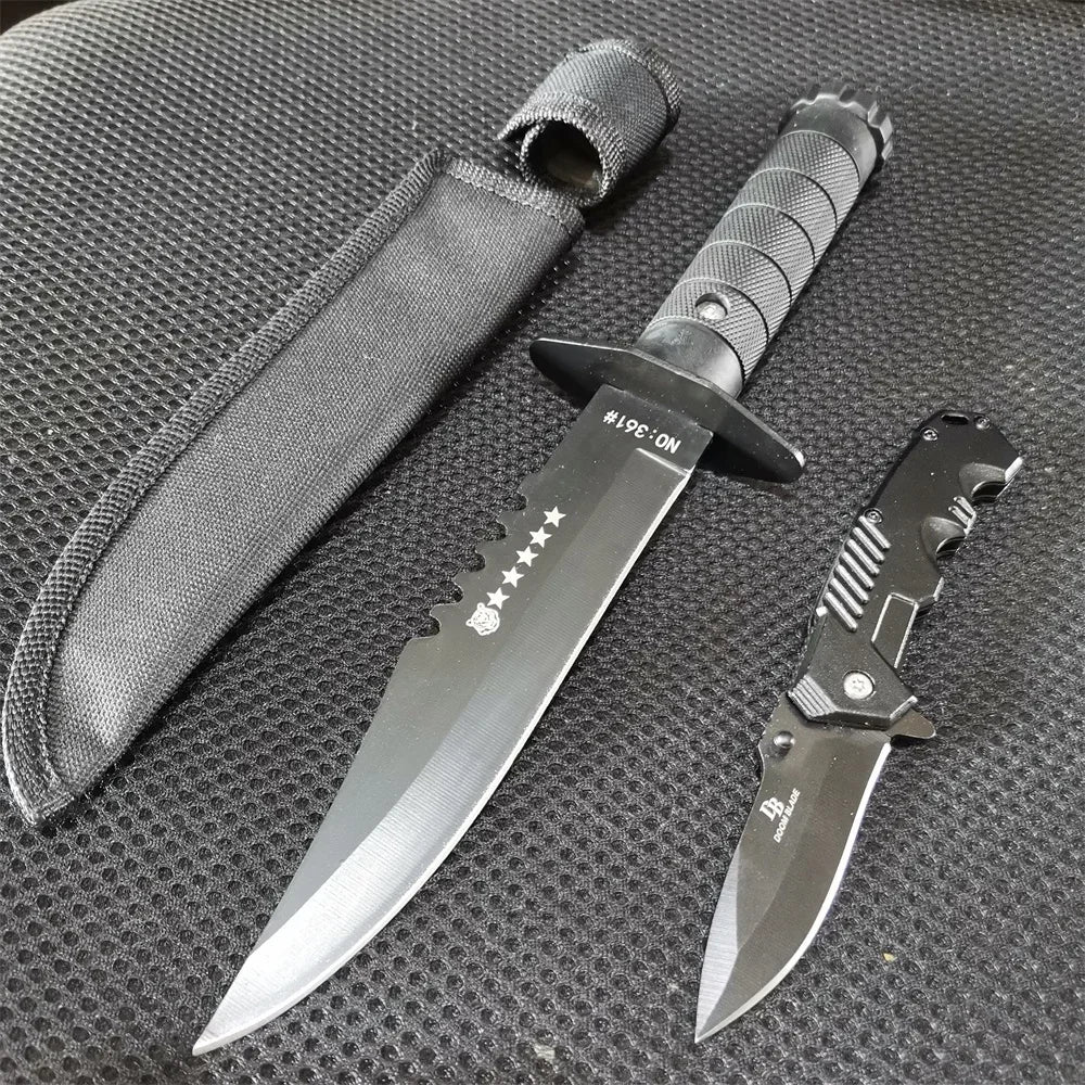 Tactical Survival Knife Combo Set