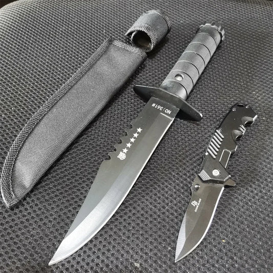 Tactical Survival Knife Combo Set