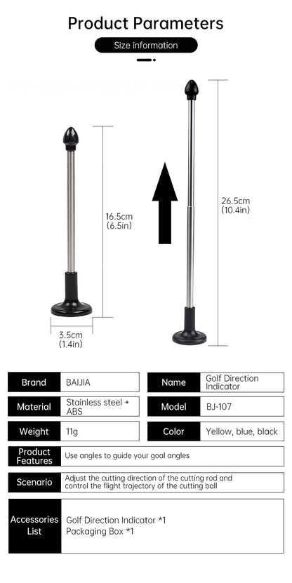 Magnetic Golf Club Alignment Tool