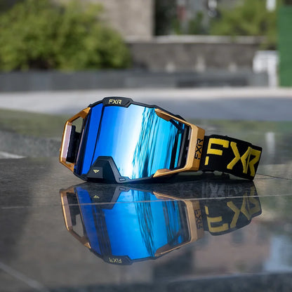 FXR Combat MX & Ski Goggles (Anti-Fog Double Lens)