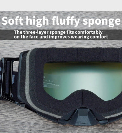 FXR Combat MX & Ski Goggles (Anti-Fog Double Lens)