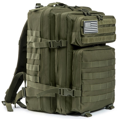 45L Tactical MOLLE Backpack for Hiking & Trekking