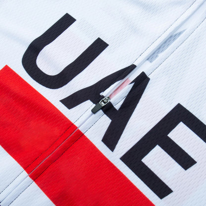 Pro-Team UAE Cycling Jersey & Bib Shorts Set (20D Gel Pad)