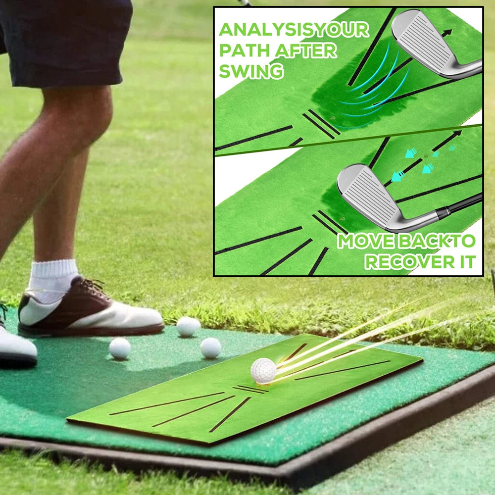 Instant Feedback Golf Swing Training Mat