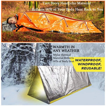 Emergency Mylar Survival Sleeping Bag (Thermal Bivvy)