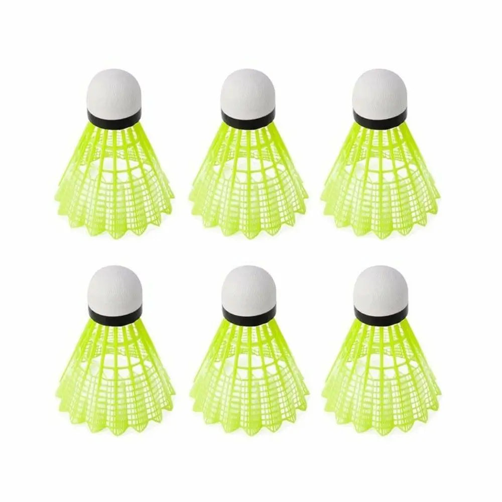 Durable Nylon Badminton Shuttlecocks (3 or 6 Pack)