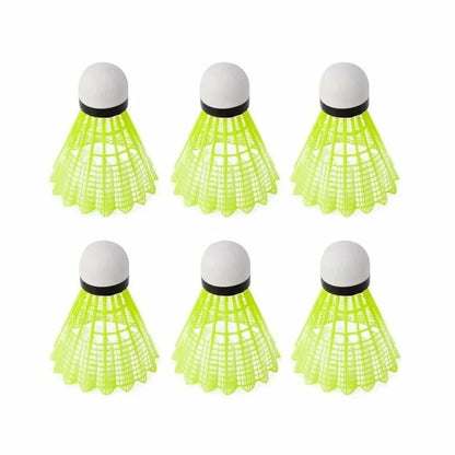 Durable Nylon Badminton Shuttlecocks (3 or 6 Pack)