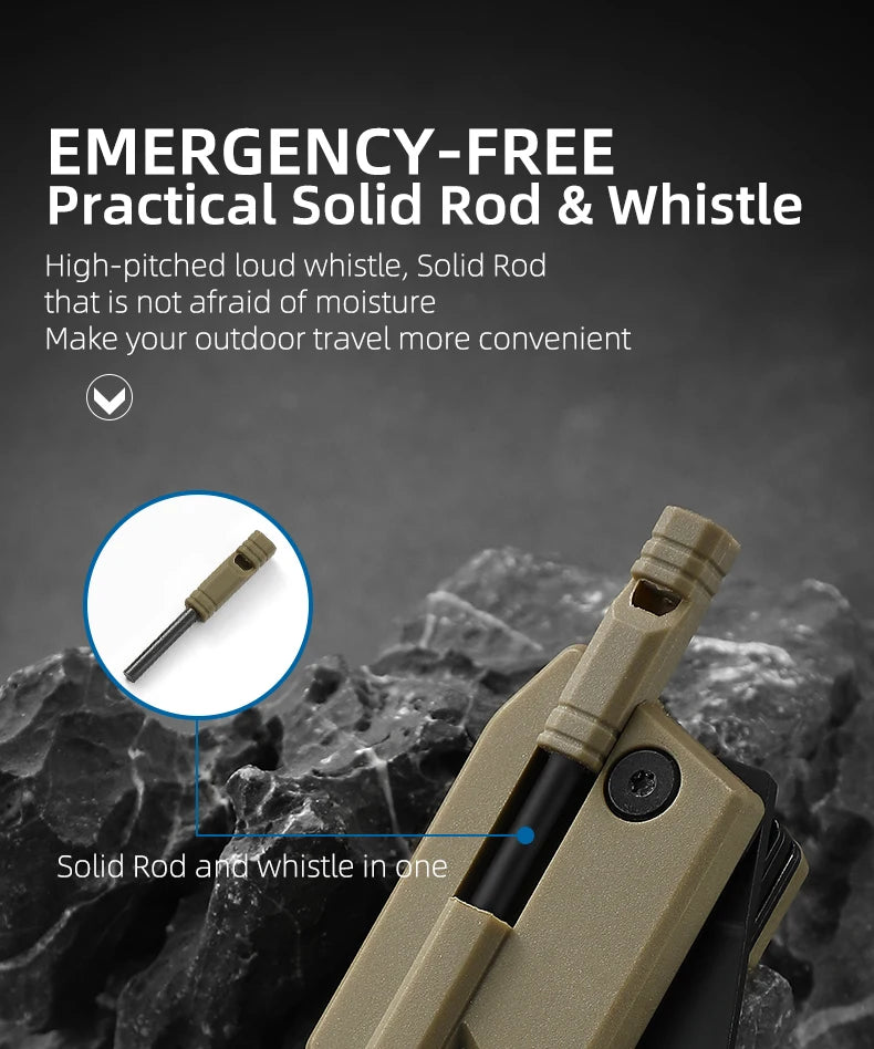 LETGOS 22-in-1 Tactical Multi-Tool Pocket Knife