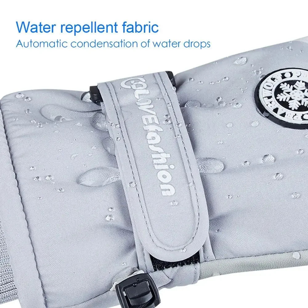 Waterproof Fleece-Lined Winter Sports Gloves