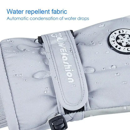 Waterproof Fleece-Lined Winter Sports Gloves