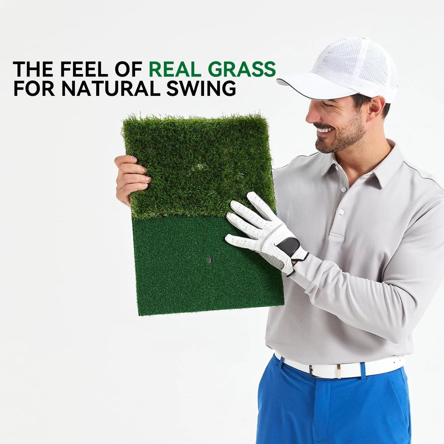 Dual-Turf Golf Hitting Mat