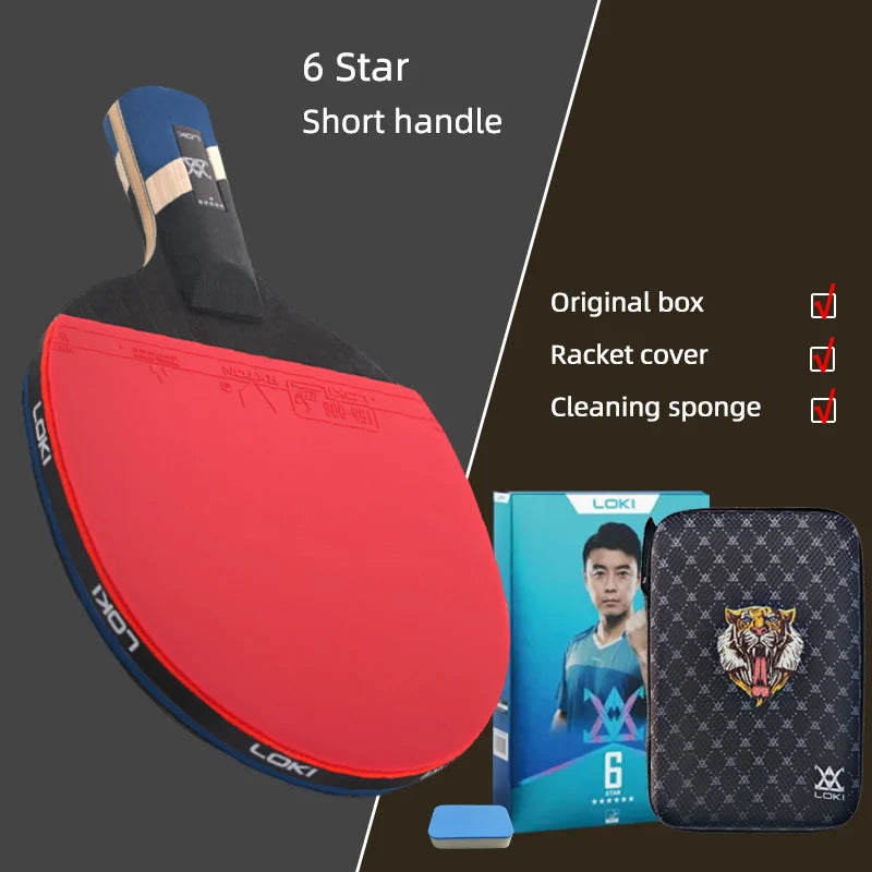 LOKI PRO Carbon Table Tennis Racket