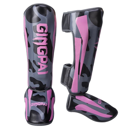 GINGPAI Camo Martial Arts Shin Guards