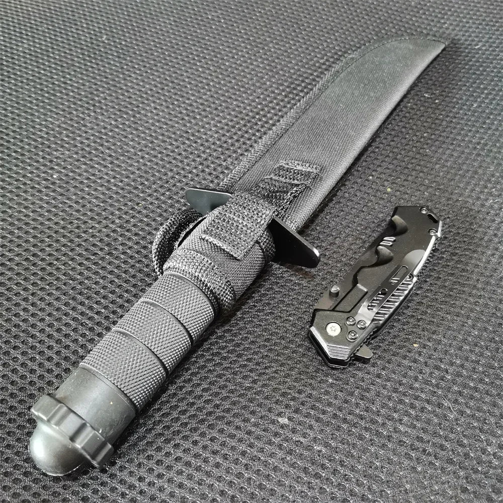 Tactical Survival Knife Combo Set