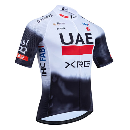 Pro-Team UAE Cycling Jersey & Bib Shorts Set (20D Gel Pad)
