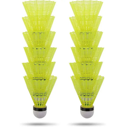 Durable Nylon Badminton Shuttlecocks (3 or 6 Pack)