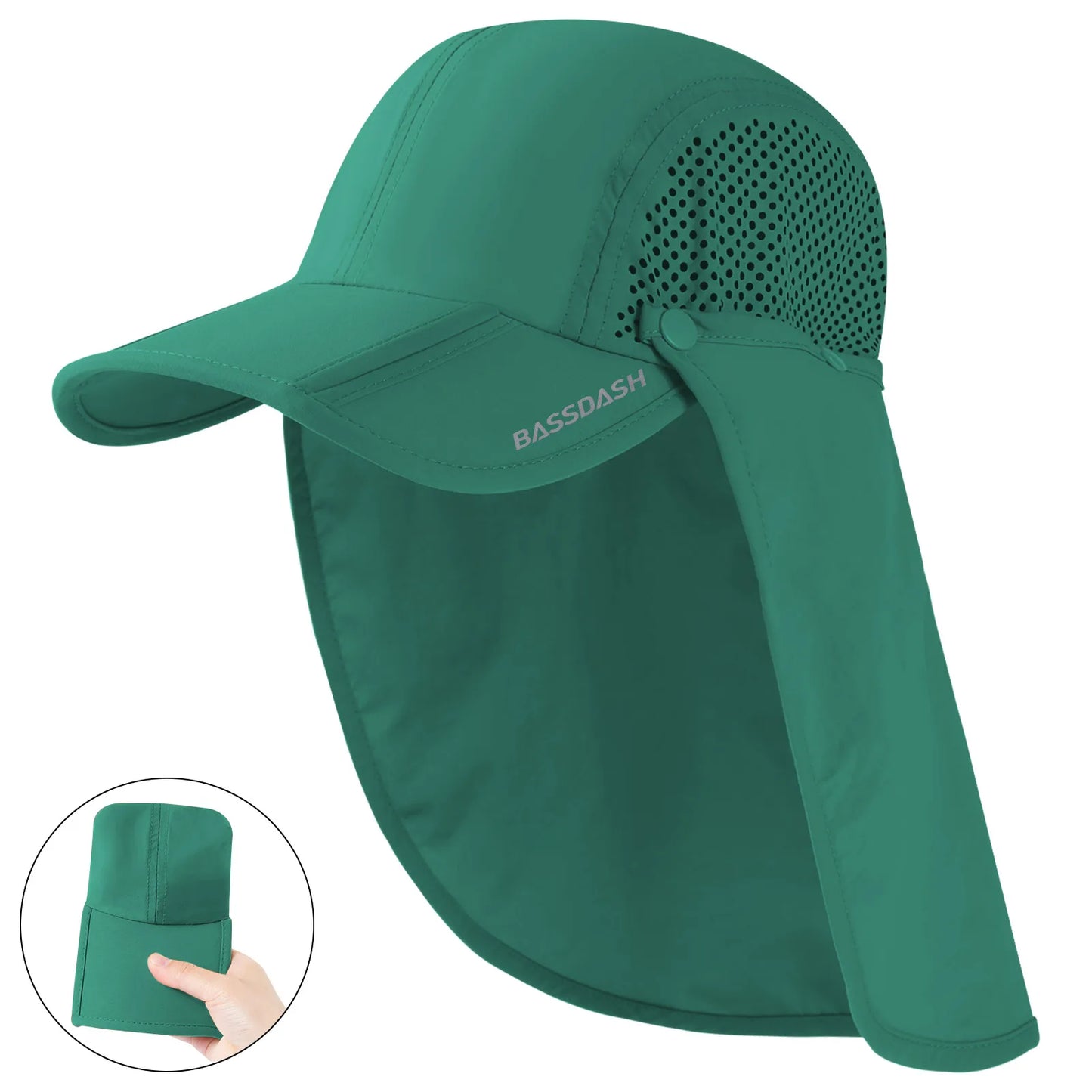 BASSDASH UPF 50+ Convertible Sun Hat
