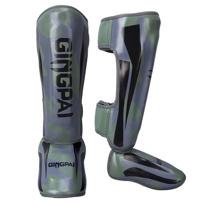 GINGPAI Camo Martial Arts Shin Guards