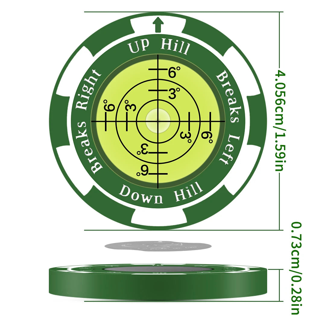 Caiton Magnetic Green-Reading Ball Marker