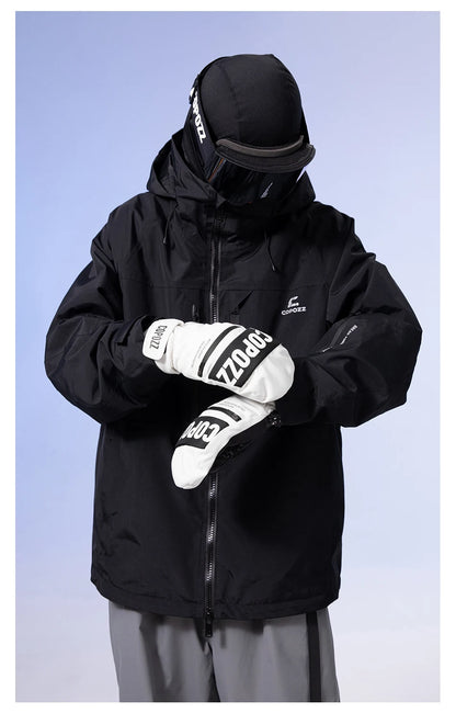 COPOZZ 3M Thinsulate Waterproof Ski Mittens