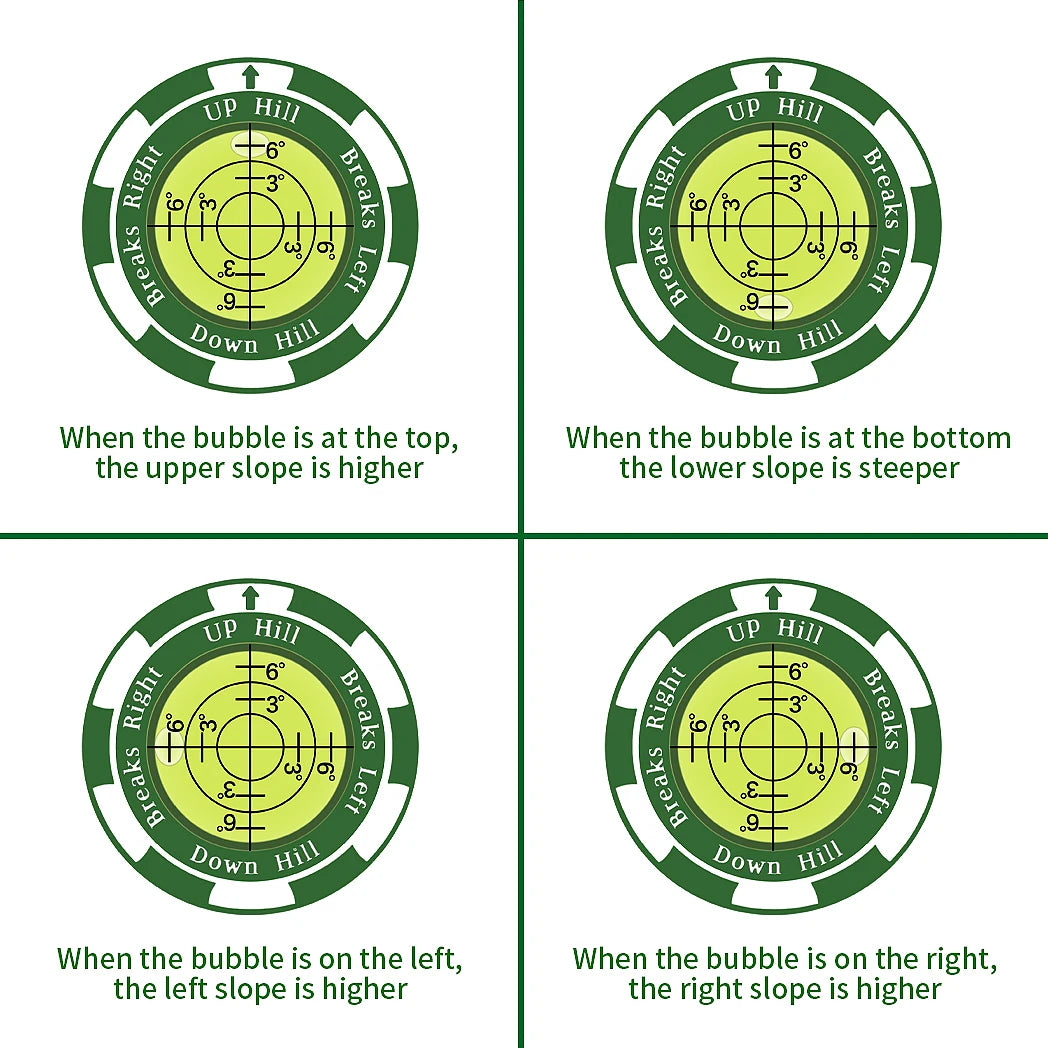 Caiton Magnetic Green-Reading Ball Marker