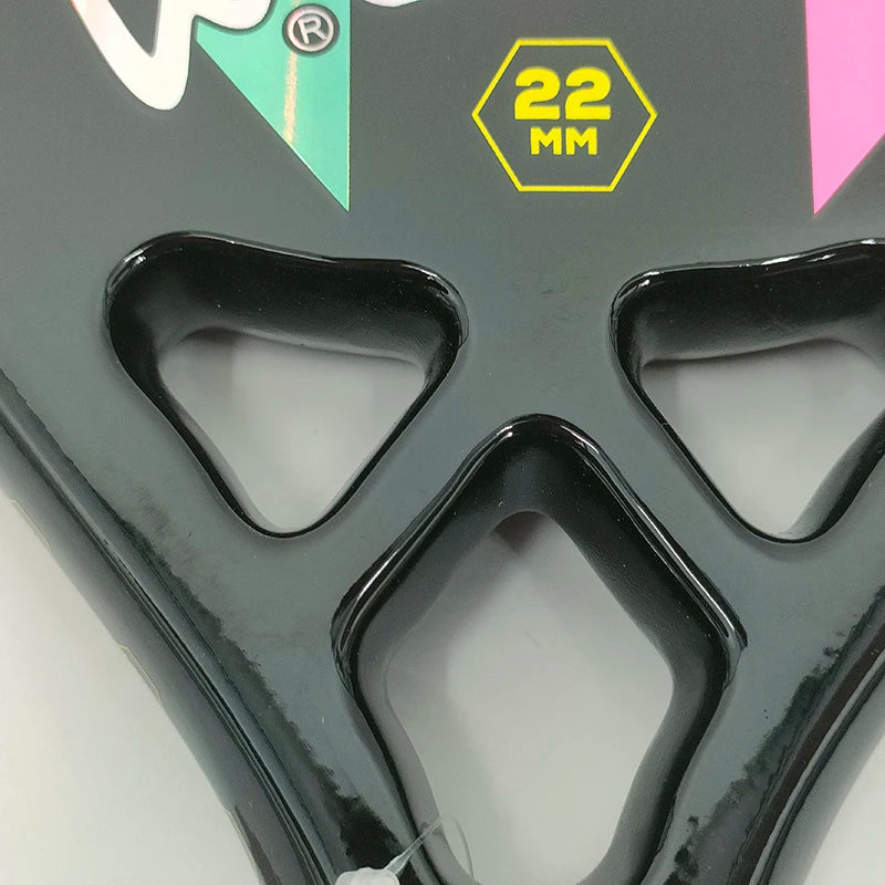 Camewin 3K Beach Tennis Racket - Full Carbon Fiber - Rough Surface