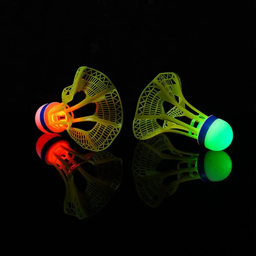 LED Luminous & Windproof Badminton Shuttlecocks
