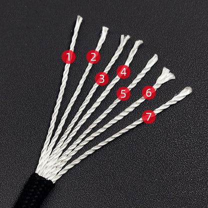 Military-Grade 550 Paracord (7-Strand Core)